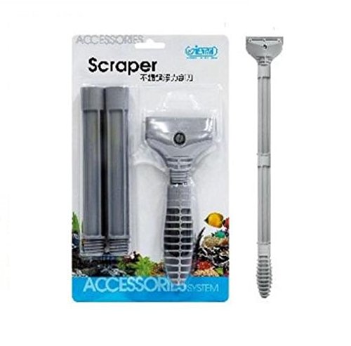 ISTA Scraper I-903 Happy Fins Extendable Cleaning Rod with Ergonomic Grip (B07CS3NK6W) Amazon Price History, Amazon Price Tracker