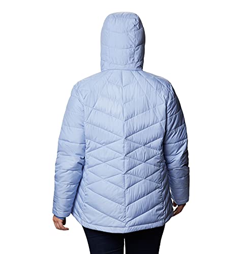 Image of Columbia Women's Omni-Heat Reflective Heavenly Hooded Hiking & Trekking Down Standard Length Jacket