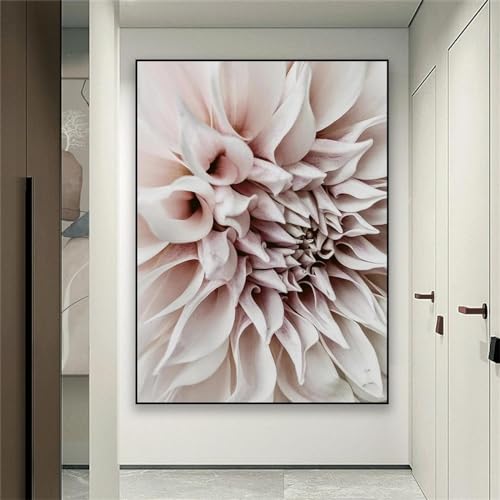 Décoration murale pour la maison fleurs colorées impressions sur toile KEBIA