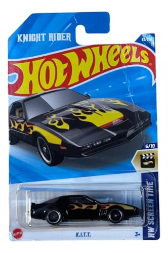 Image of Hot Wheels K.I.T.T. HW Screen Time Ages 3 and Up 96 /250 (Black)