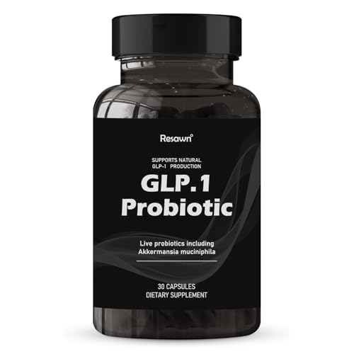 MAPUG GLP-1 Probiotic 30 Capsules - 500M AFU Multi-Strain Probiotic + Prebiotic Naturally Support GLP-1 Production & Curb Appetite Delayed Release Third-Party Tested for Men & Women (1-Pack)