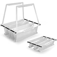 Labplas SA5-7012 RACK'N'LAB Sampling Bag Rack, 12" Length, 9.72" Width, 4.6" Height, Large Pack of 3