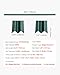 VEVOR Bottom Locking Privacy Slats, Single-Wall Vertical Bottom-Locking Slats for Chain-Link Fence, High-Density HDPE Chain Link Slats Ideally Fit 4' High Fence for Garden, Farm, Sports Field(Green)