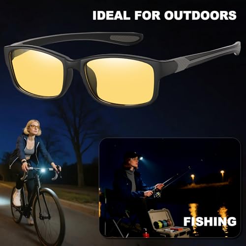 Image of HAOLOTA Polarized Sunglasses Men Women Designer Driving glasses Lightweight UV400 Protection