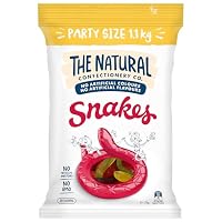 The Natural Confectionery Co. Snakes Lollies 1.1 kg