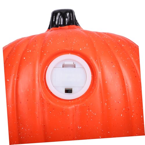 Linterna calabaza LED sin baterías iluminación autónoma y ecológica para Halloween 3
