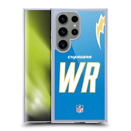 Coque MagSafe Galaxy S24 Ultra NFL Coque Antichoc Gel Souple Los Angeles Chargers