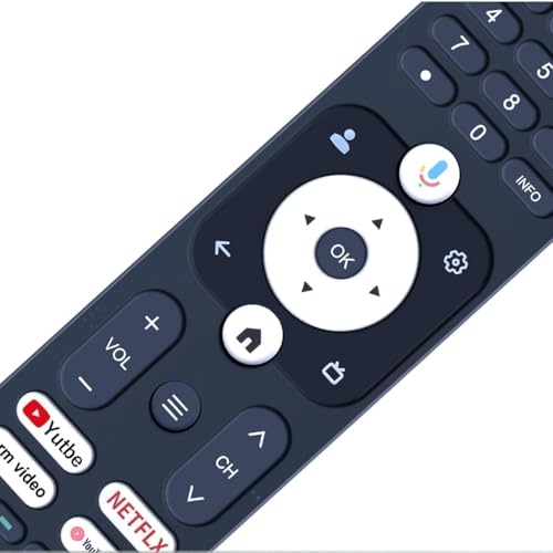 Image of Compatible with Haier Tv Remote Original HTR-U31Model and Suitable for Haier Smart Android 4k LED UHD HD Television Without Voice Command Feature (Please Match The Image with Your Old Remote).