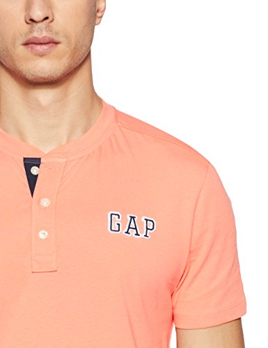 Image of GAP Short Sleeve Henley Tee For Men's