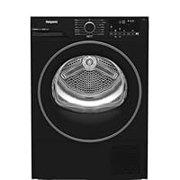 C HD 93M BB UK 9kg Heat Pump Tumble Dryer – Black, Freestanding, Sensor Drying, Energy Efficient A+++, Digital Display, Reverse Tumble, Easy Empty Filter, Woolmark Certified