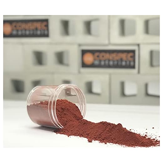 Conspec 2-oz Jar Brick RED Powdered Color for Concrete, Cement, Mortar, Grout, Plaster, Colorant, Pigment