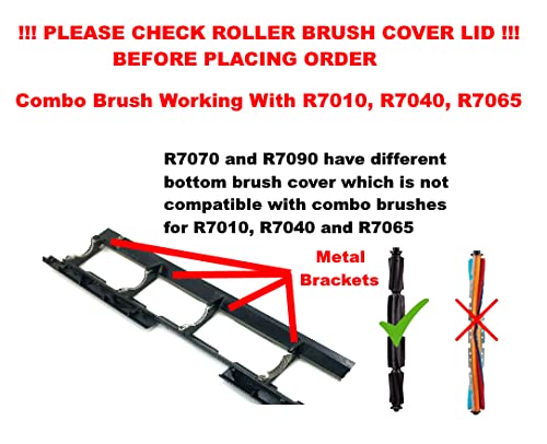 Image of Replacement Part For Samsung POWERbot R7010 R7040 R7065 Vacuum Robot Main Roller Drum Combo Brush