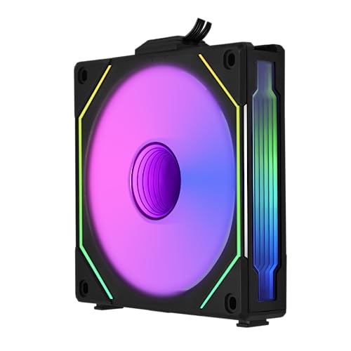 Image of Lian Li GA2T36INB Galahad II Trinity 360 AIO CPU Liquid Cooler 360mm & SL Infinity 120 Reverse Blade Black Single Pack & UNI Fan SL-Infinity 120 RGB Triple Pack Black with Controller - UF-SLIN120-3B