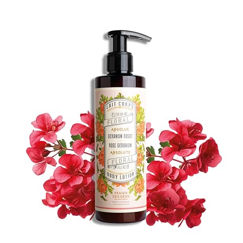 Image of Panier des Sens Rose Geranium Body & Hand Lotion Pump, 8.45 fl oz