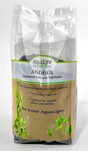 AquaLife Andisol Japanese Volanic Substrate 1 Liter Fine Black