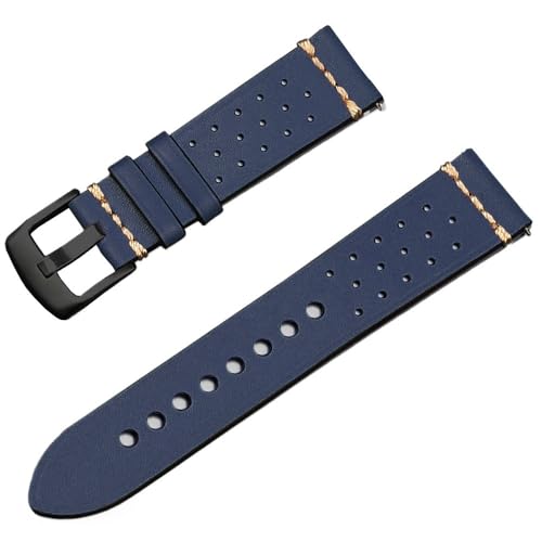 Bracelet en cuir grain de montre 20mm 22mm interchangeable