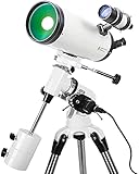 Espacio Profundo Profesional, telescopio para astronomía, telescopio portátil, telescopio, película Verde, versión eléctrica.