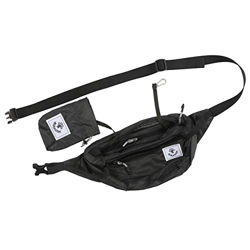 4Monster Mochila para caminhada, resistente à água, leve, embalável para viagem, acampamento ao ar livre (cinza, 24L)