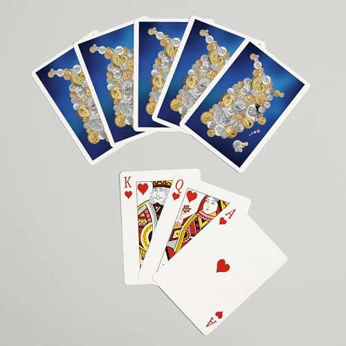 Juego de cartas Lantern Press Philadelphia Poker 52 piezas miniatura 7
