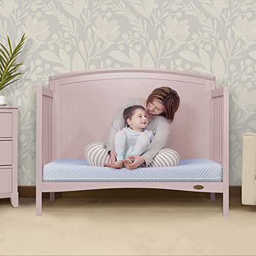 Evolur Sleep Comfort Balance Plus With Copper Fiber Crib And Toddler Mattress, Greenguard Gold Certified #TOP5