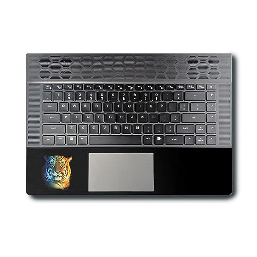 Image of MightySkins Skin Compatible with Alienware X16 R1 (2023) Full Wrap Kit - Tri-Color Tiger | Protective, Durable, and Unique Vinyl Decal wrap Cover | Easy to Apply & Change Styles | Made in The USA