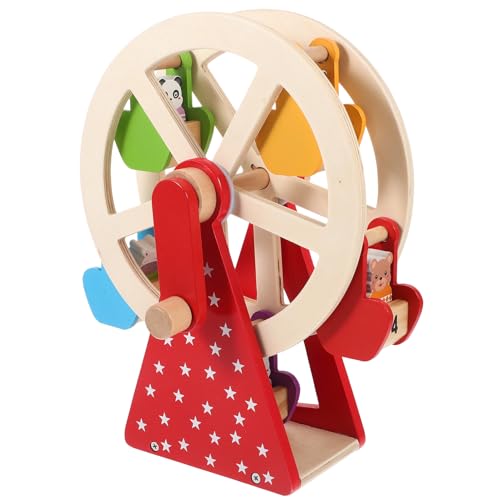 Jeu d'éveil sensoriel rotatif en bois pour le développement des compétences