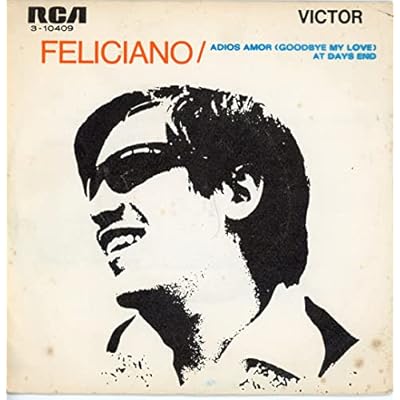 JOSE FELICIANO Adios Amor 7" vinyl