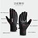 keynoyin Autumn and Winter Outdoor Sports Waterproof Touch Screen Cycling Gloves, Warm Fleece Thick Fishing gloves-Q803 Navy Blue-L