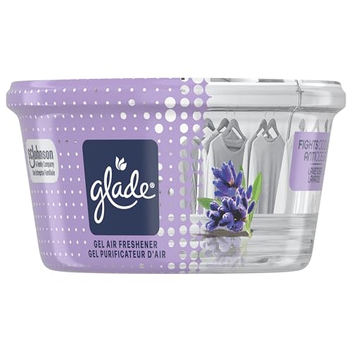 Glade Gel Air Freshener Lavender Odour Eliminator, Adjustable, 70g