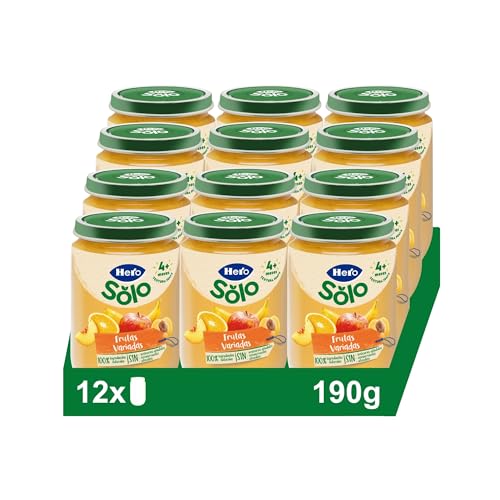 Hero Baby Tarrito Infantil - Tarritos de Frutas Variadas, Sin