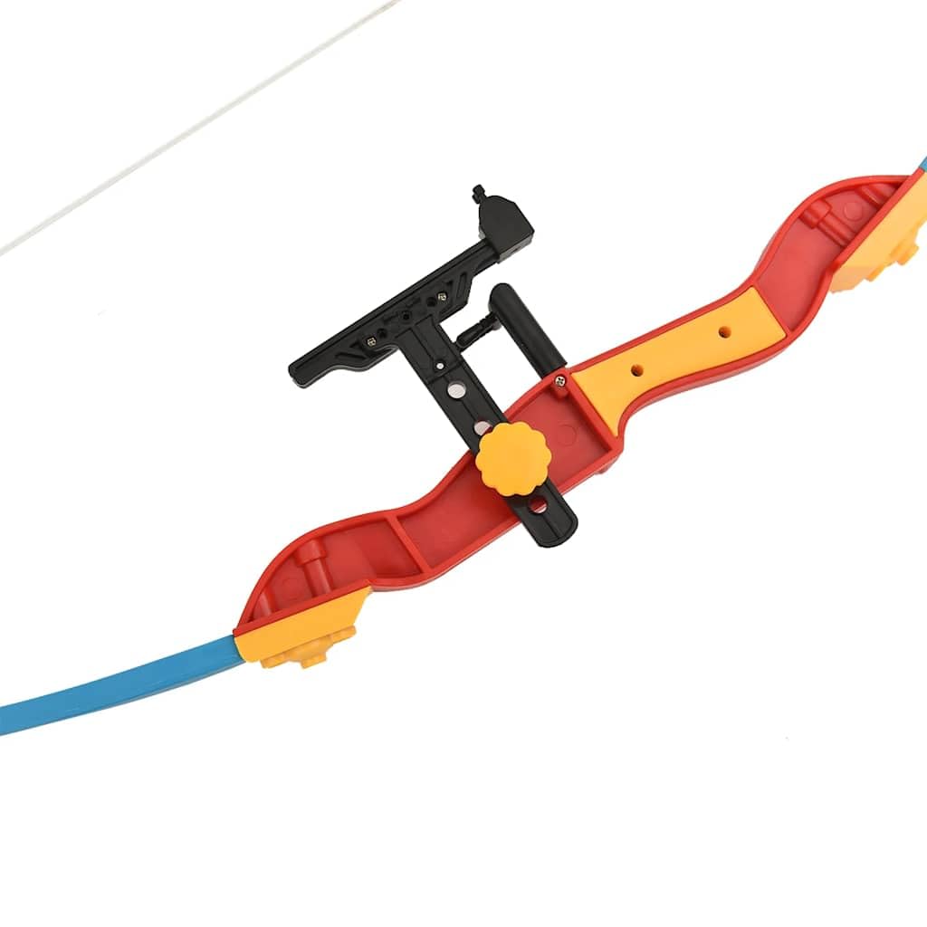 Set di tiro con l'arco con bersaglio per bambini, include arco, frecce con punta a ventosa, bersaglio per esterni, estate, gioco di movimento, coordinazione, bambini, famiglia, giardino