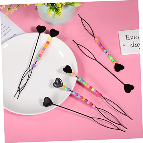 Outils de outil de perles et de coiffage de queue de cheval pour enfant