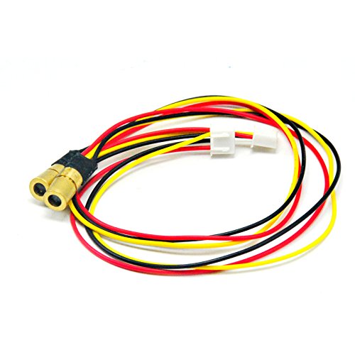 2pcs 5V 980-30 Infrared IR Laser Dot Module w/TTL 0-15KHz 8x13mm