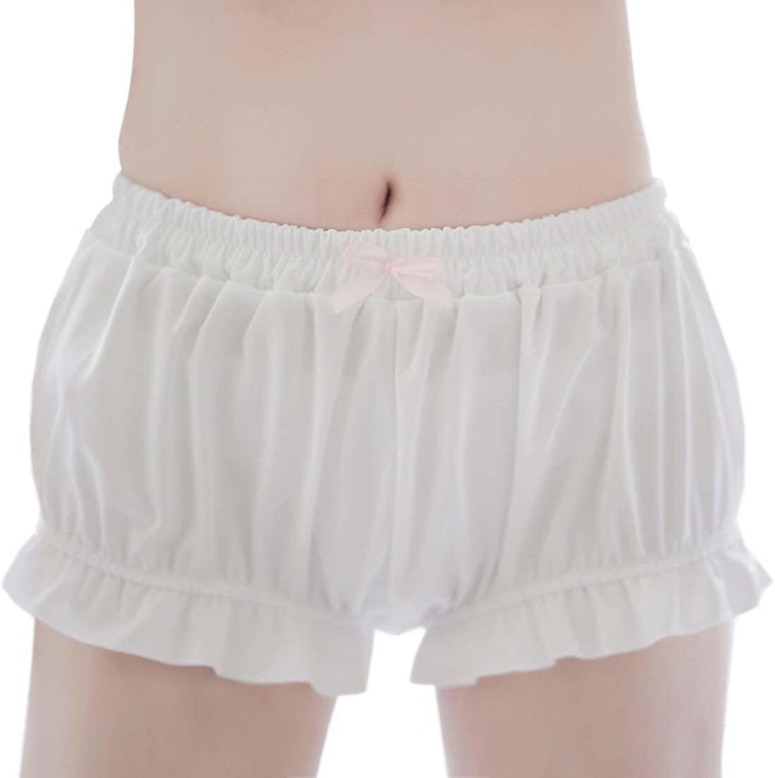 Girls Pumpkin Pants Bloomers Shorts Lolita Maid Security Short Pants for Women Halloween Costume Underwear NK03