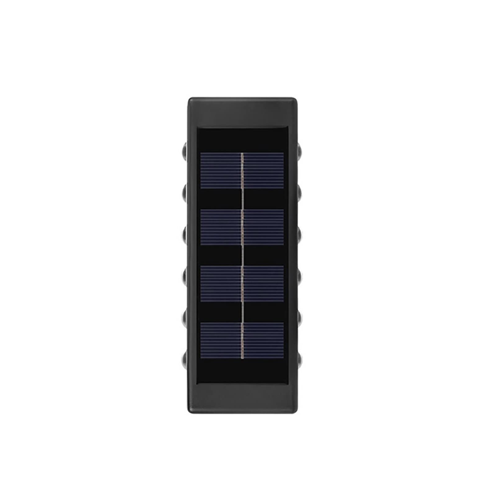 Kinkiet Solarny Zewnętrzne Wodoodporne Oświetlenie Świetlne W Górę Iw Dół(12LED-1PCS-WHITE)