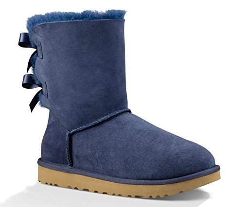 UGG Womens Bailey Bow II Boot Navy Size 10