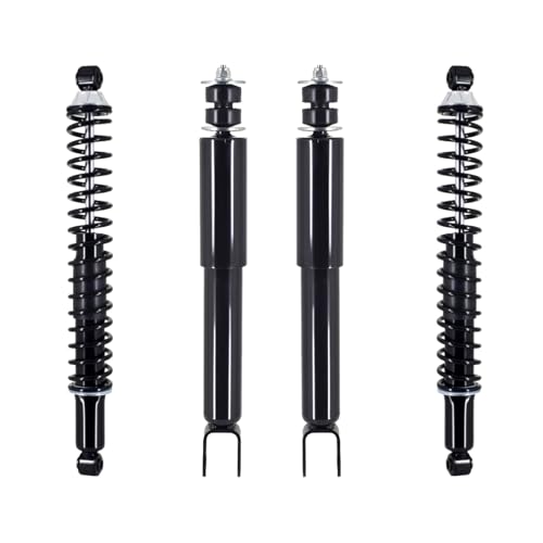 PM Auto Set of 4 Front Shock Absorber-Rear Complete Shock Absorber Kit Replacement For 1999-2006 GMC Sierra 1500