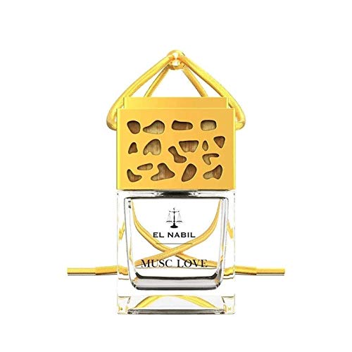 Musc Love - El-Nabil - Désodorisant pour voiture avec bois - Diffuseur - Parfum de qualité supérieure - avec huiles essentielles Cover