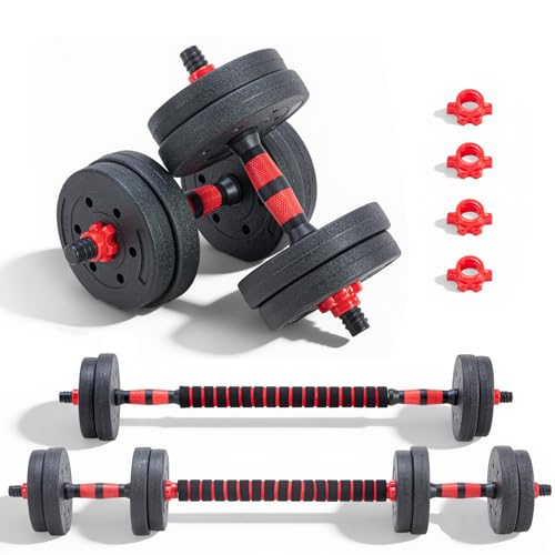 NEWBULIG Adjustable Dumbbell Set, 20 lbs Free Weights Set 4