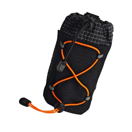HANCLE Useful Climbing Water Holder with Storage Compartment Backpacks Water Bottles Holder Meshes Bag for Mountain Expeditions Mountaineering Equipment Planner