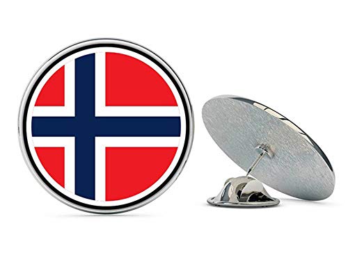 Norway Flag Metal 0.75