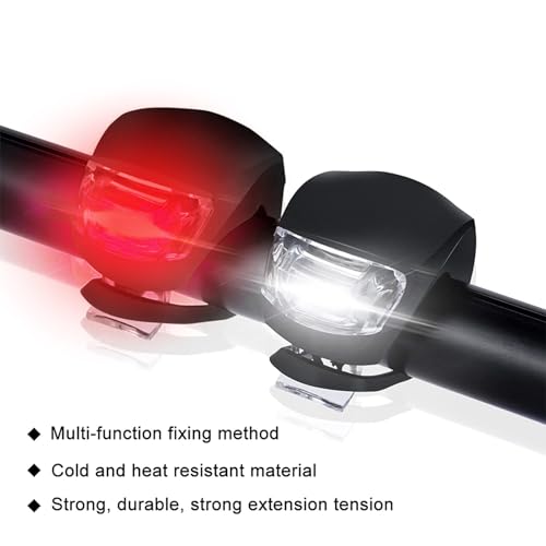 8 Stück LED Kinderwagen Beleuchtung, Silikon Kinderwagen Lichter Wasserfest, Sicherheitslicht Set Mit 3 Lichtfunktionen, Klippbare Tragbare Warnlichter Für Joggen Rucksack Camping Hundegeschirr
