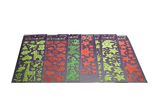 ERREBI Juego Pegatinas Luminosas