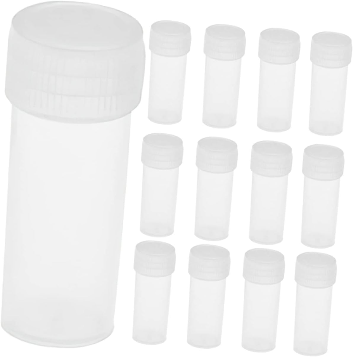 Happyyami Miniature Powder Storage Bottles Travel Sized Empty Containers for Skincare and Cosmetics for Travel and Sampling