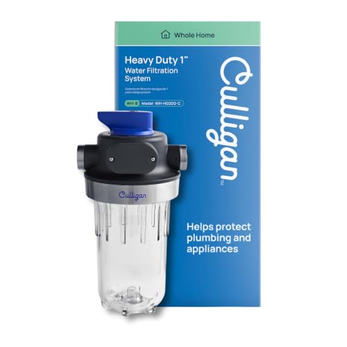 3 Budget-Friendly Home Water Filter Builds (Specs & Setup) Culligan WH-HD200-C Whole House Water Filter System 1” Inlet/Outlet, Filter Sold Separately...