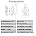 Air Diaphragm Pump 1.5 inch Inlet/Outlet Waste Oil Transfer Pump glue pneumatic diaphragm pump 44GPM Dual Diaphram Nitrile Rubber (44GPM 6/2000 Aluminium+Nitrile Rubber)