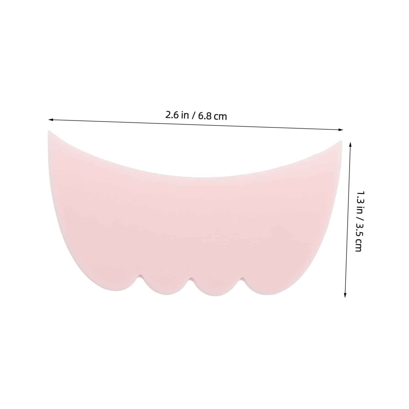 Baluue Mascara Eyeliner Guard Tool 2pcs Silicone Eyelash Makeup Assistant Lash Separator for Clean Application