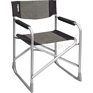 BRUNNER 0404184N.C20 Sedia Regista Captain, Grigio/Nero