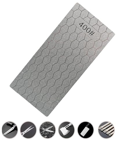 Image of Diamond Sharpening Stones, 400 Grit Honeycomb Surface, Durable Design, Ideal for Home and DIY Use,Sharpening Stone for Kitchen Knives, Outdoor Tools and Small Tools