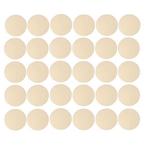 cyclingcolors 30x Copriviti adesivi 20 mm plastica viti copertura coperchi tappi riparazione mobili, Bianco crema